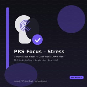 PRS Focus Stress